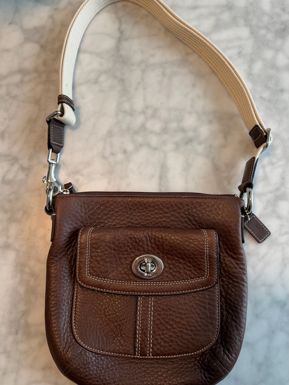 Coach Brown Leather Bag